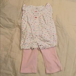 Onesie with pants outfit